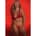 Daring Intimates - Blushing Romance Bra & Panty Set Red S/M