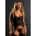 Daring Intimates - Buttoned Seduction Cami Garter Set S/M