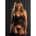 Daring Intimates - Buttoned Seduction Cami Garter Set S/M