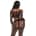 Leg Avenue - Python Crop Top & Footless Tights