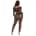 Leg Avenue - Python Crop Top & Footless Tights