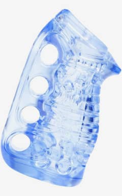 Sex Toys for Men Fleshlight - Fleshskins Grip - Blue Ice