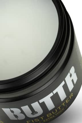 All BUTTR - Fisting Balm Extra Thick - 500 ml - Extra-thick, fragrance-free glide with plush cushion that lasts and lasts.  
Big 500 ml tub means fewer top-ups and more smooth, confident play.