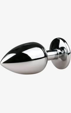 All EasyToys Anal - Metal Butt Plug Silver/Pink - L - Weighty aluminium Buttplug with a silky finish for fuller, more satisfying pressure. Fast-cooling or warming play, plus a flared base for confident, secure wear.