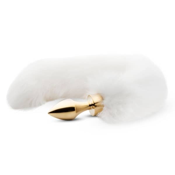 EasyToys Fetish - Butt Plug – White Fox Tail