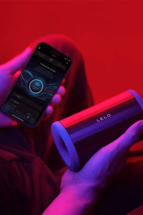 Automatic Masturbators LELO - F2S Double Sonic Teal - Dual sonic motors send pleasure waves from both ends, for deeper thrills and better stamina. Sleek, waterproof Pocket Pussy with app modes, remote play, and whisper-quiet power.