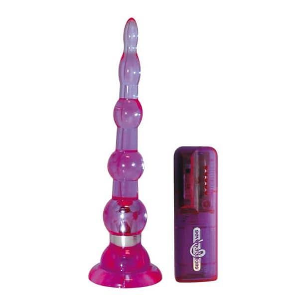 ToyJoy7 Vibrating Beaded Butt Plug