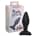 Black Velvets Small Buttplug