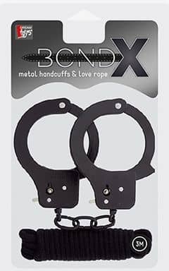 All BondX Cuffs - Svart