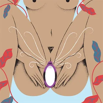 Sona 2 placed at the clitoris